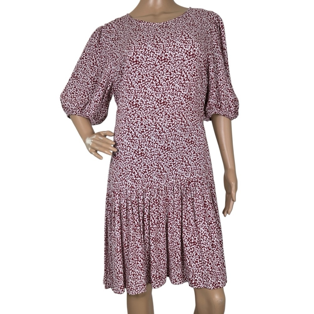 Free People Dancing In The Dark Dress Red Combo Nwt Large